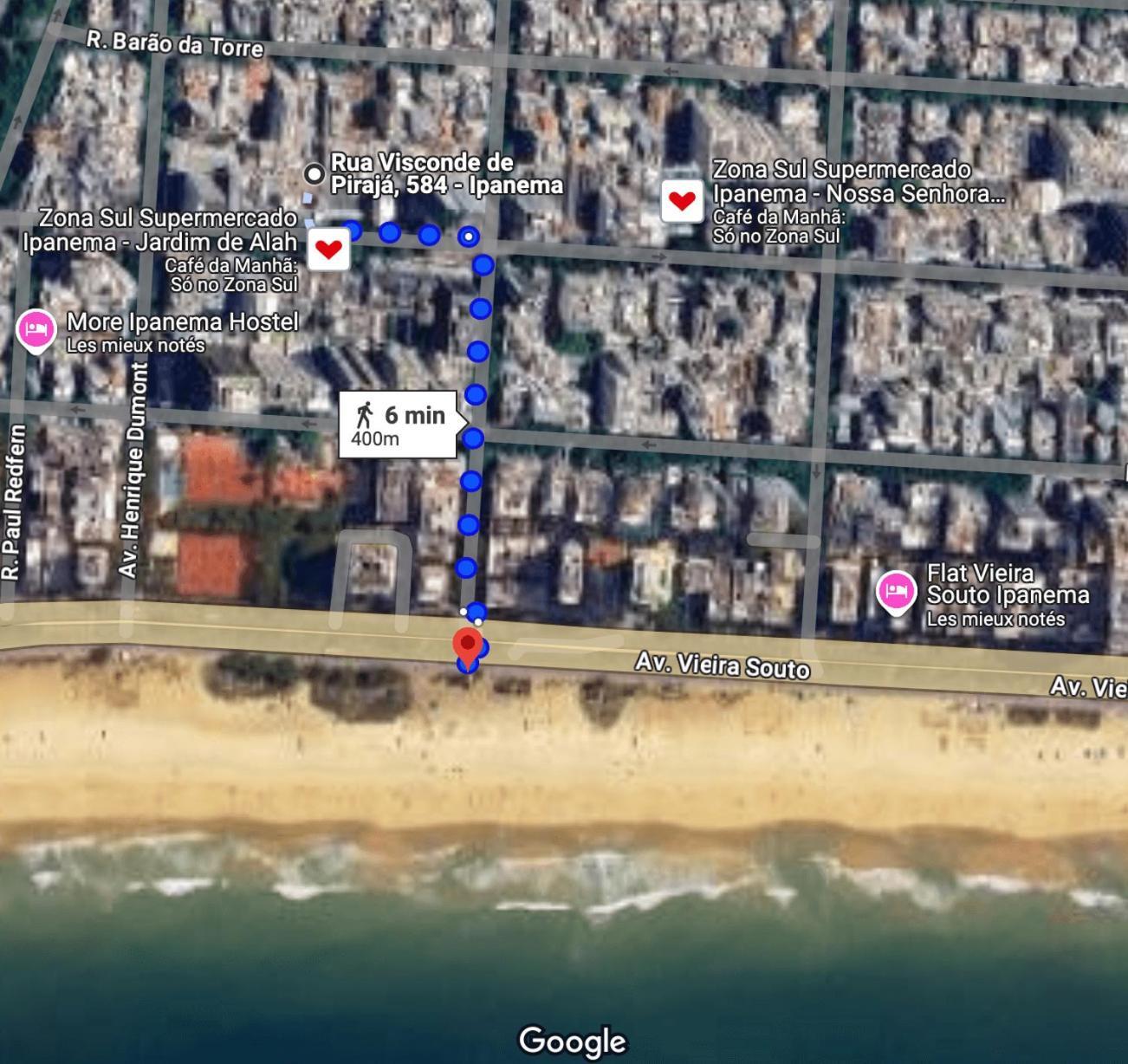 Hr.113 - Recentemente Reformado Com 2 Alugar No Posto 10 De Ipanema Apartemen Rio de Janeiro